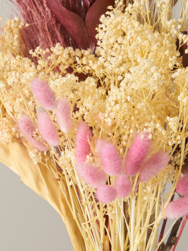 Mauve Dried Flower Bouquet