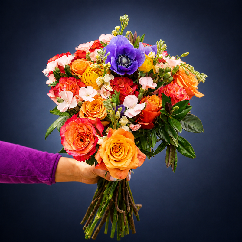 With Gratitude Flower Bouquet