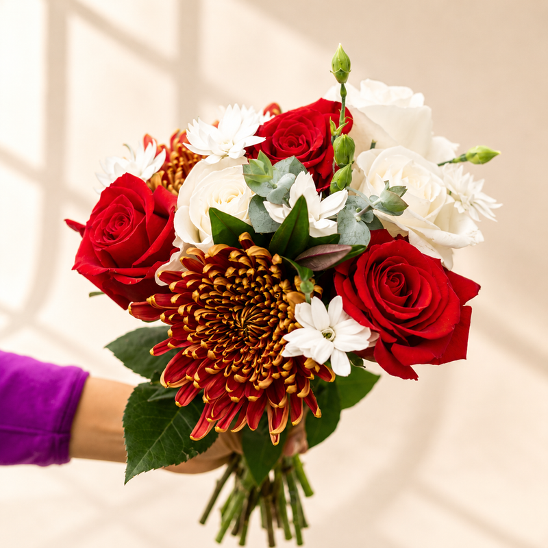 Jingle Bells Flower Bouquet