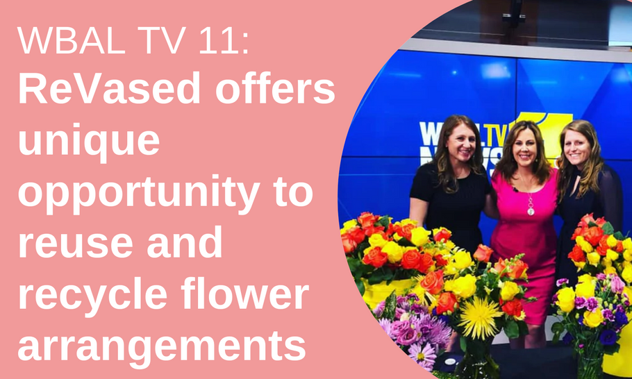 WBAL TV 11: ReVased offers unique opportunity to reuse and recycle flower arrangements