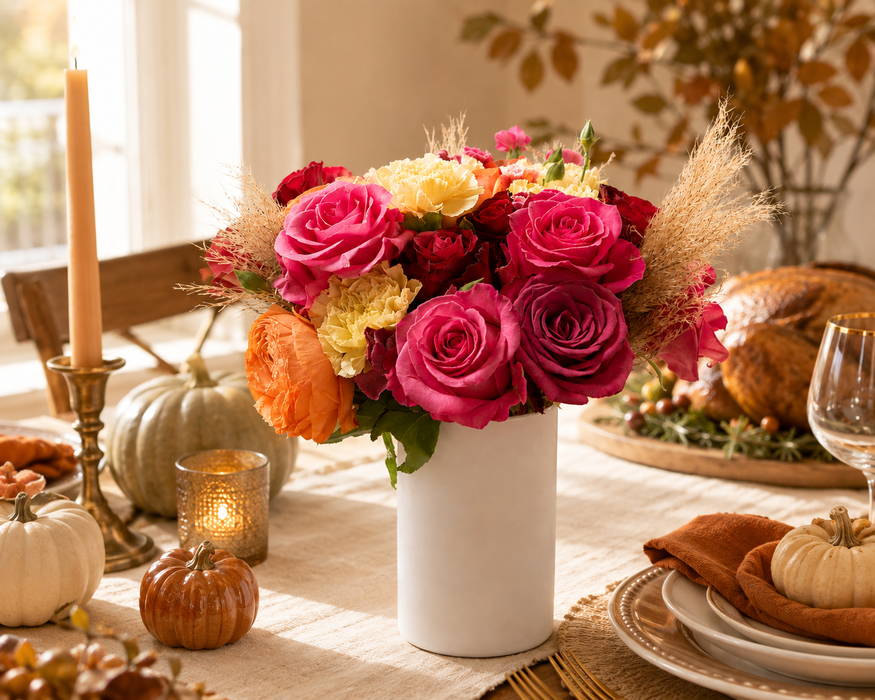 What to Bring a Thanksgiving Host: Flower Etiquette and Gift Ideas