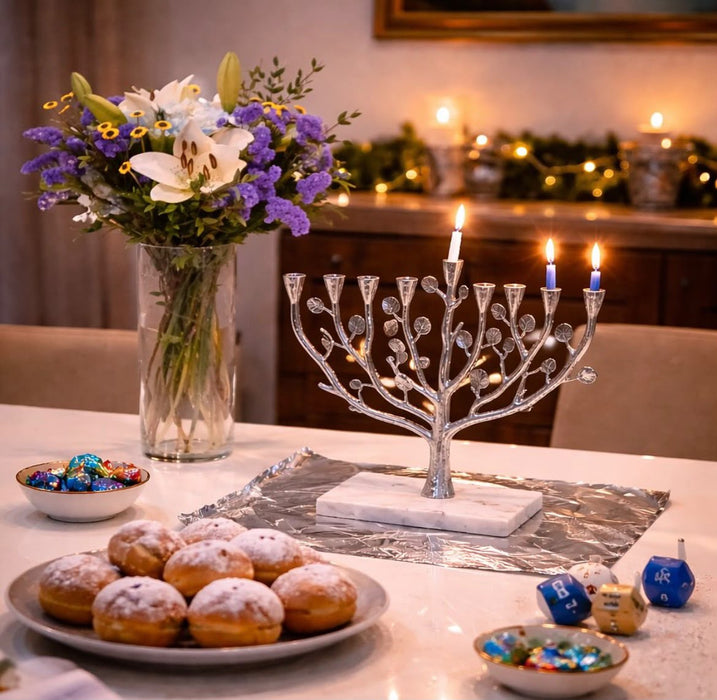 Hanukkah Flowers: Colors, Meaning, and Gift Ideas for 2026