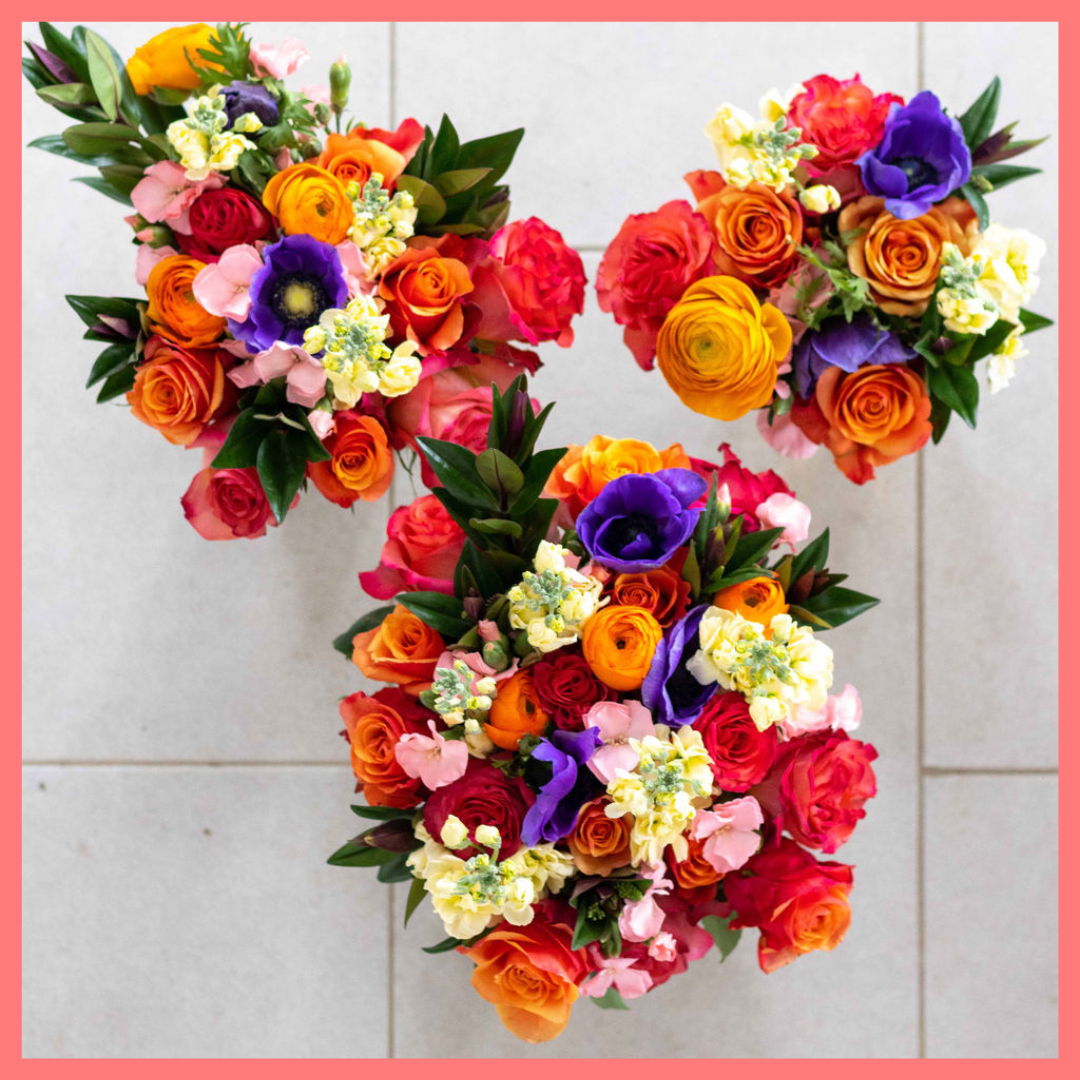 I Leaf You Bouquet with Vase