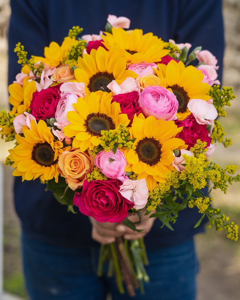 Here Comes The Sun(flower) Flower Bouquet