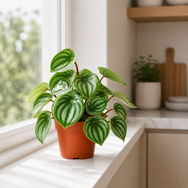 Peperomia Watermelon - Indoor Plant