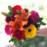 Rainbow Snowcone Flower Bouquet