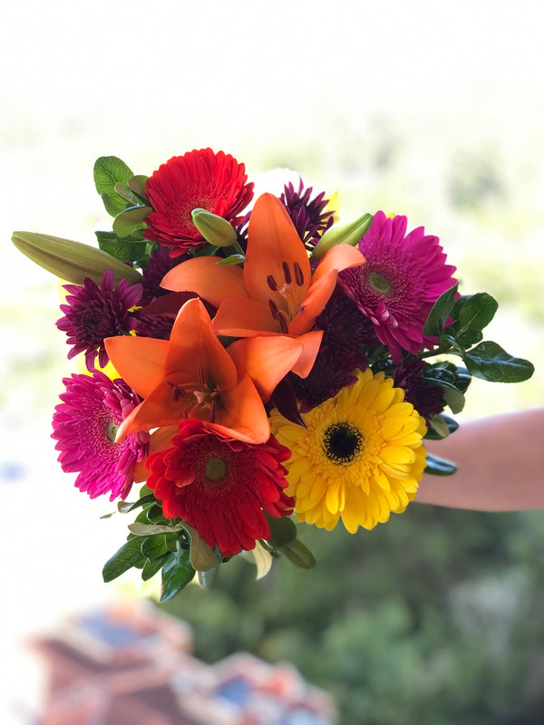 All Daisy Long Flower Bouquet