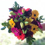 Rainbow Snowcone Flower Bouquet