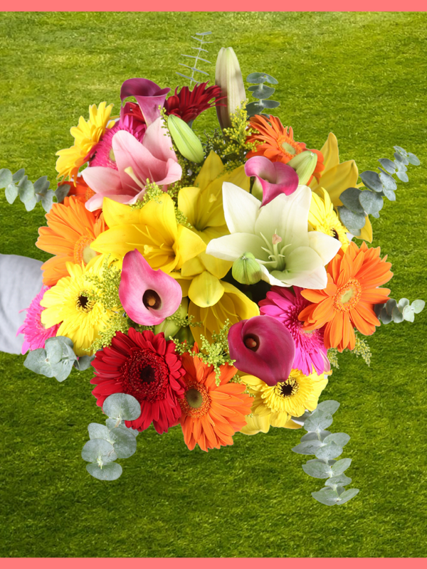 Garden Breeze Flower Bouquet