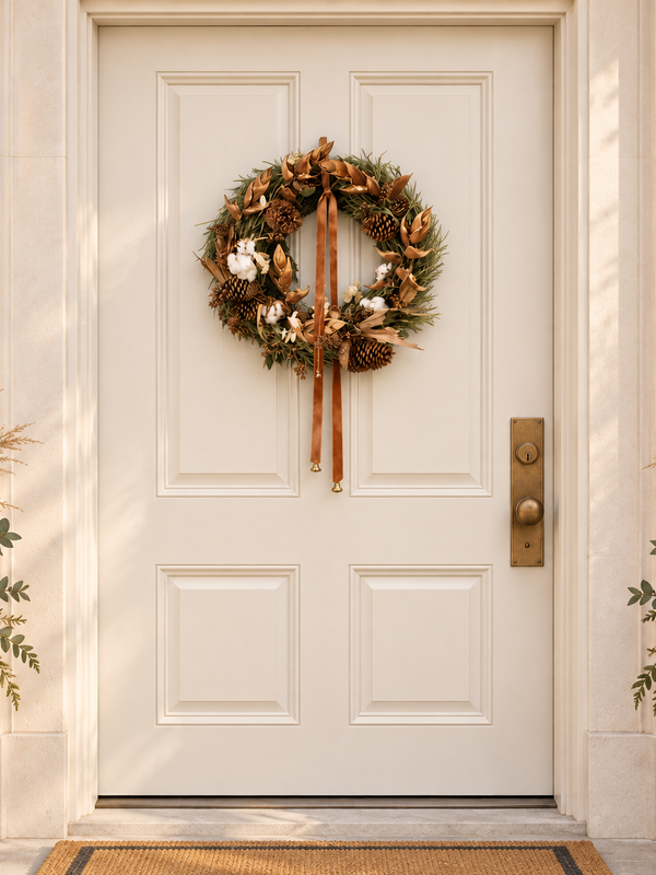 The Amber Harvest Wreath
