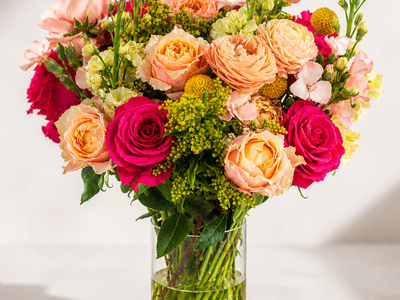 My Dear Flower Bouquet With Vase