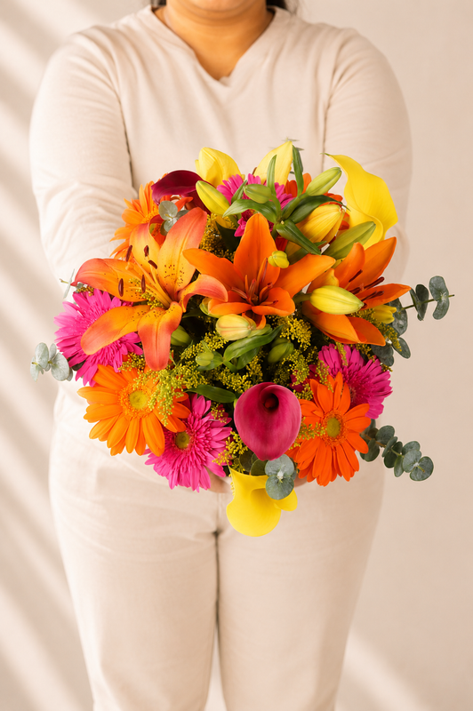 Fall Breeze Flower Bouquet