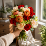 Pretty and Festive Flower Bouquet - Lux size