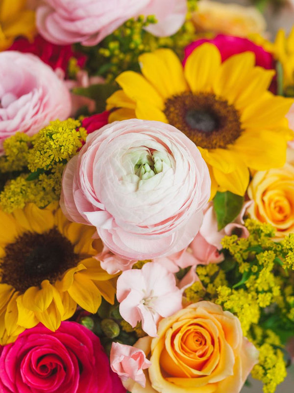 My Sunshine Flower Bouquet with Vase