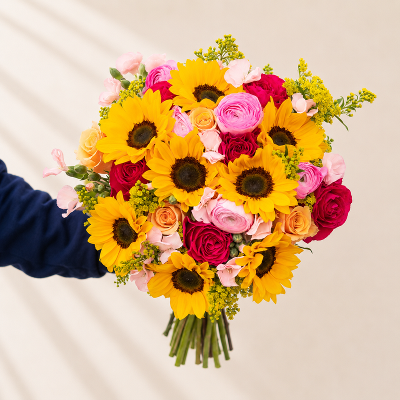 Here Comes The Sun(flower) Flower Bouquet