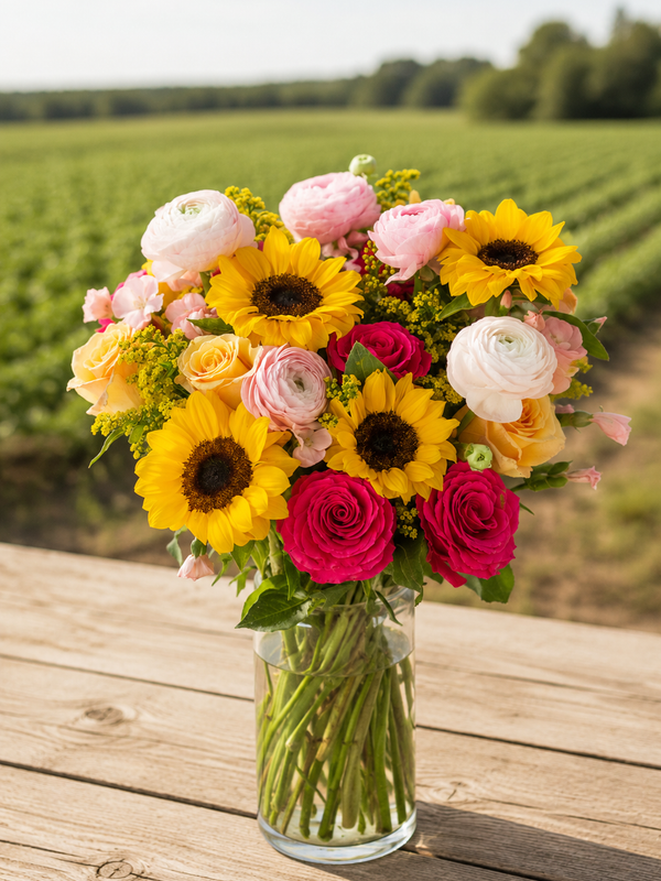 Here Comes The Sun(flower) Flower Bouquet