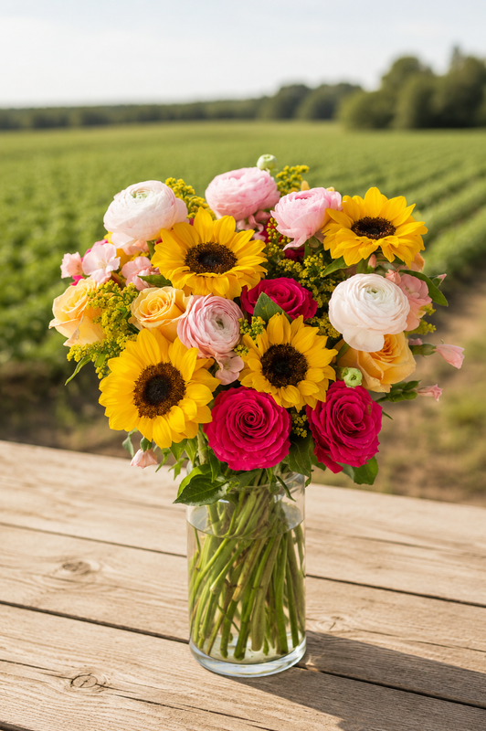 Here Comes The Sun(flower) Flower Bouquet