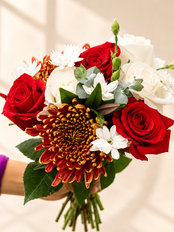 Jingle Bells Flower Bouquet