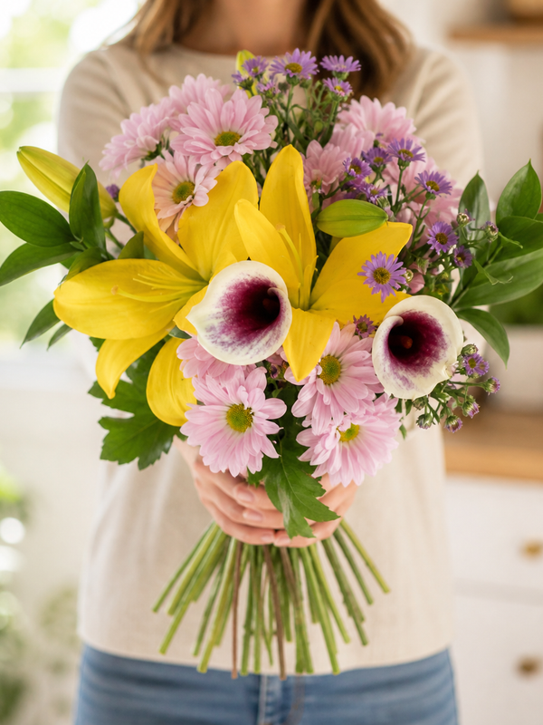 Lavender Charm Flower Bouquet