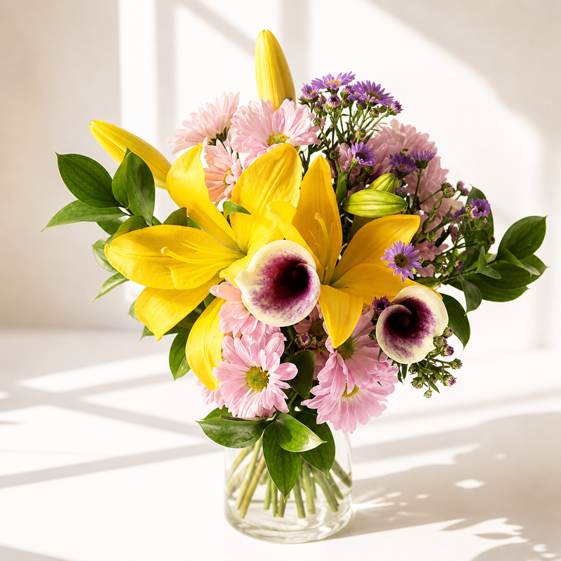 Lavender Charm Flower Bouquet