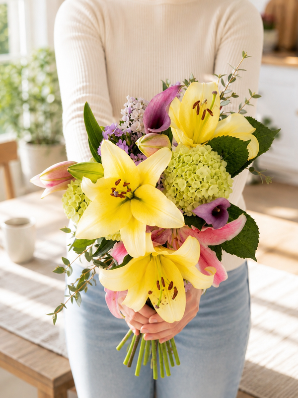 Morning Bloom Flower Bouquet