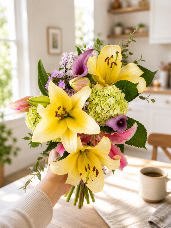Morning Bloom Flower Bouquet