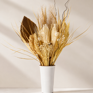 Neutral Palm Dried Flower Bouquet