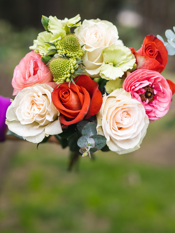 Pretty and Festive Flower Bouquet