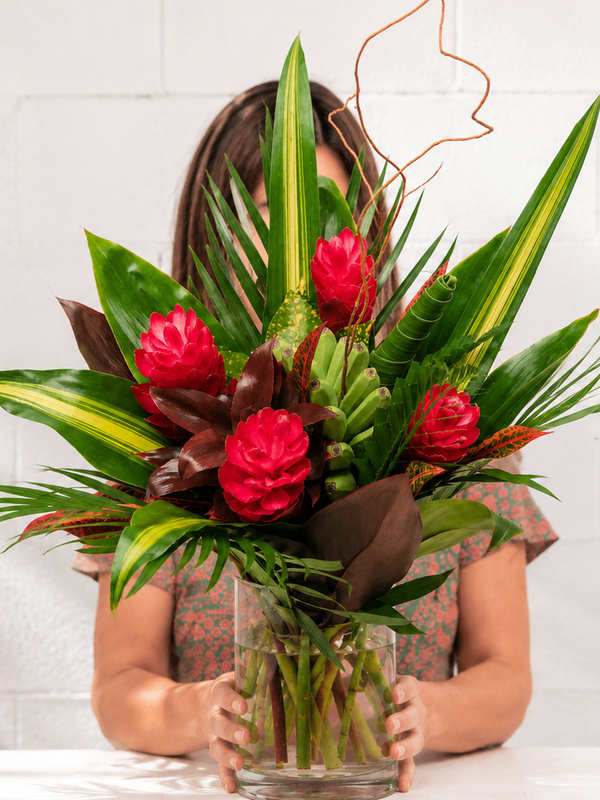 Rainbow Rainforest Tropical Flower Bouquet