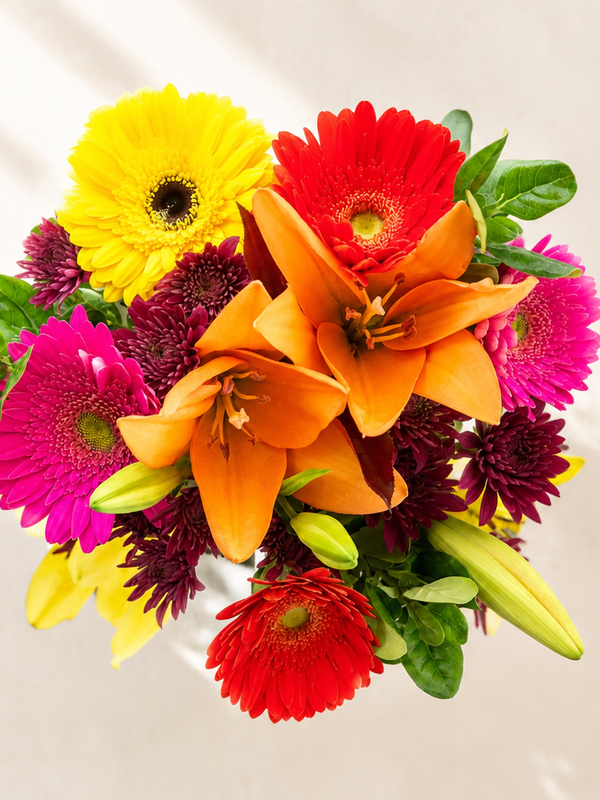 All Daisy Long Flower Bouquet