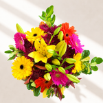 Rainbow Snowcone Flower Bouquet