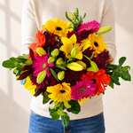 Rainbow Snowcone Flower Bouquet