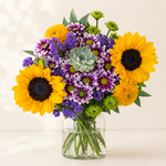 Summer Love flower bouquet close up