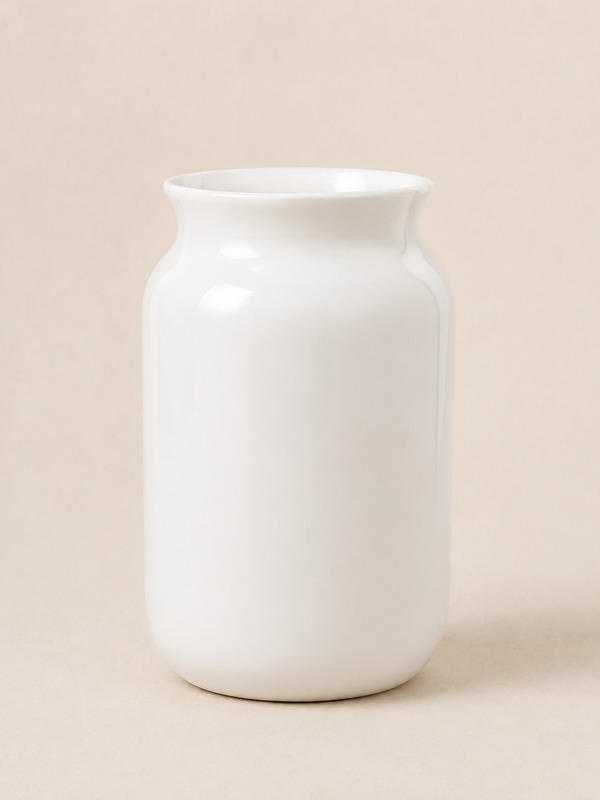 White Ceramic Vase