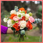 Pretty and Festive Flower Bouquet